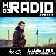 Hide Radio - April 2019 (Xenon - Guest Mix (Deep and Dark DNB))