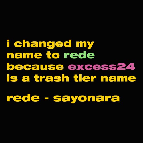aries - sayonara (rede remix) ☆☆☆