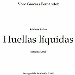 Voro Garcia: Huellas líquidas (for horn and orchestra)