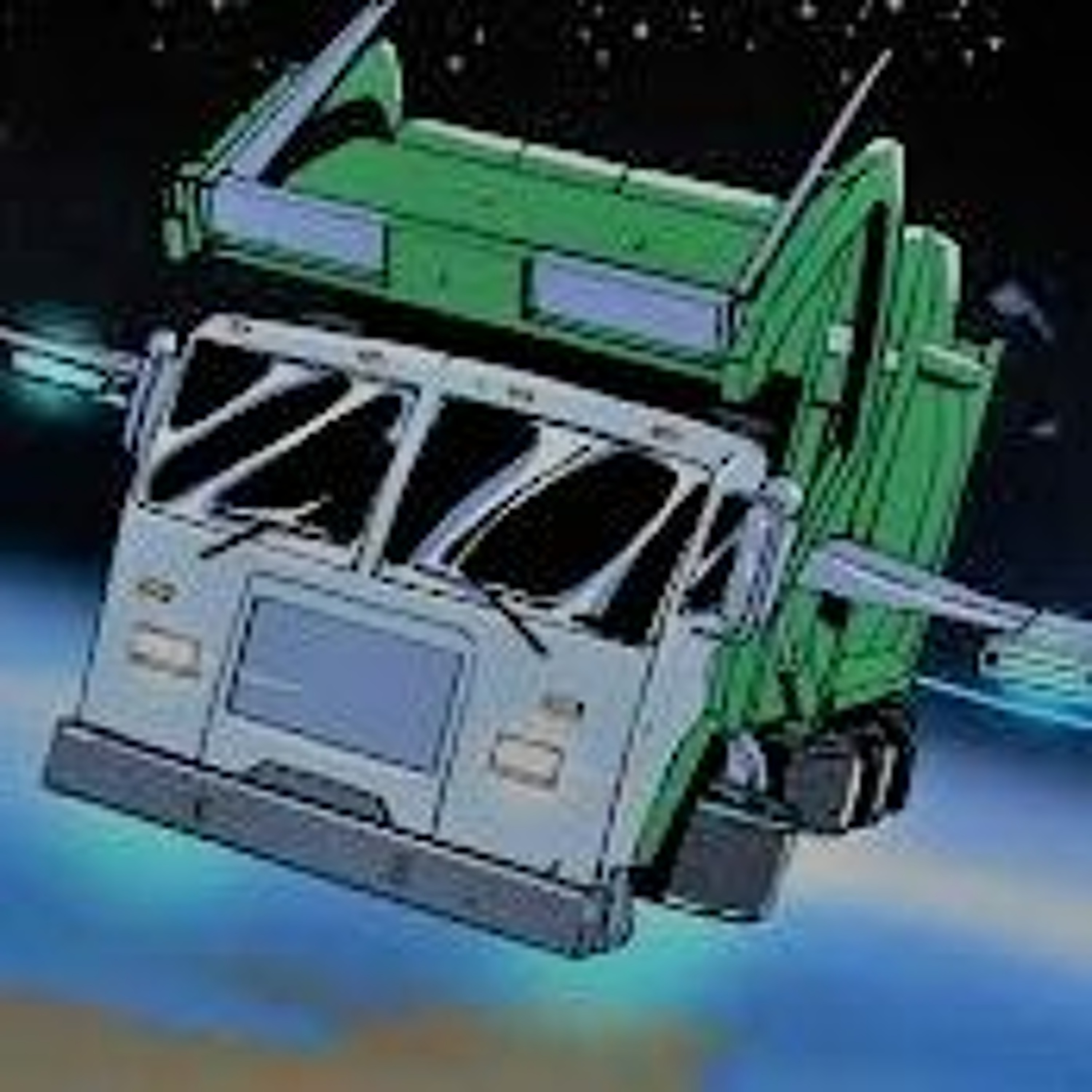 garbage spaceship episode artwork