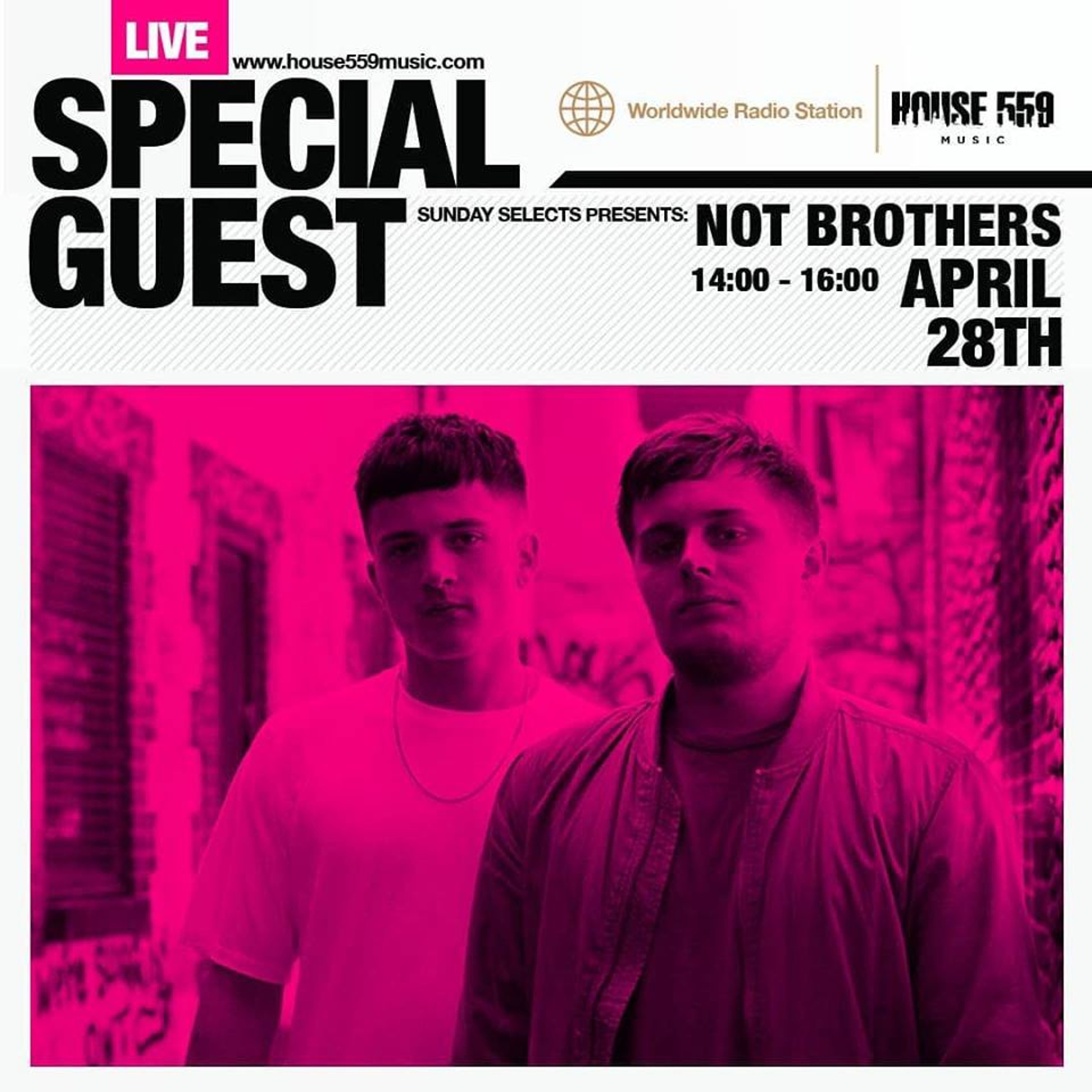 Sunday Selects Presents: Not Brothers - 28/4/19 episode artwork