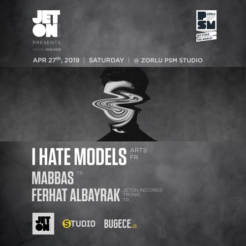 Ferhat Albayrak Live at Zorlu PSM Studio Istanbul 27.04.19 with I Hate Models