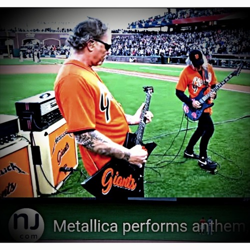 Metallica at Giants Stadium National Anthem 04/26/2019