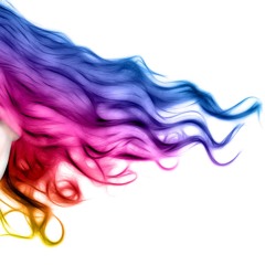 The Girl With The Rainbow Hair