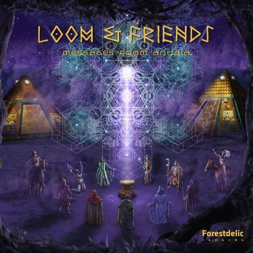Critter & Loom - Smashing Paranoia (152 C) | Messages From Anubia | Forestdelic Records