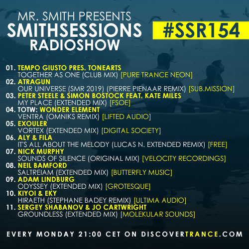 Smith Sessions Radioshow 154