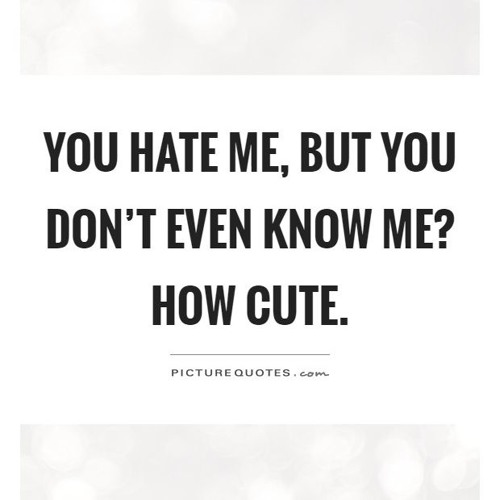 YouDontReallyKnowMe