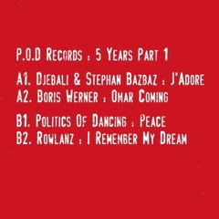 PREMIERE: Politics Of Dancing — Peace (Original Mix) [P.O.D Records]