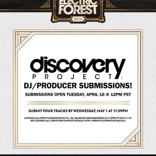 Stream Discovery Project Electric Forest Festival Booking 2019 by Von