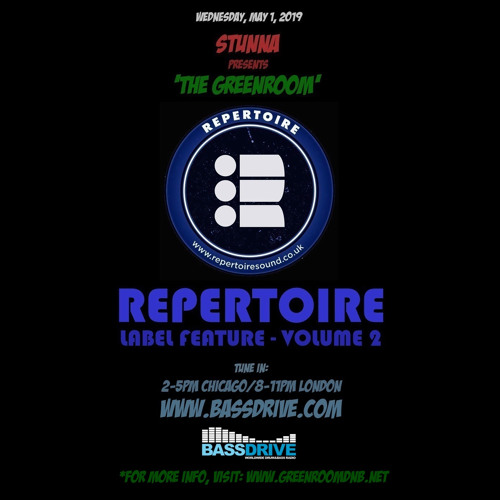 STUNNA - The Greenroom Guest Mix by REPERTOIRE Label Feature Volume 2 (01.05.2019)