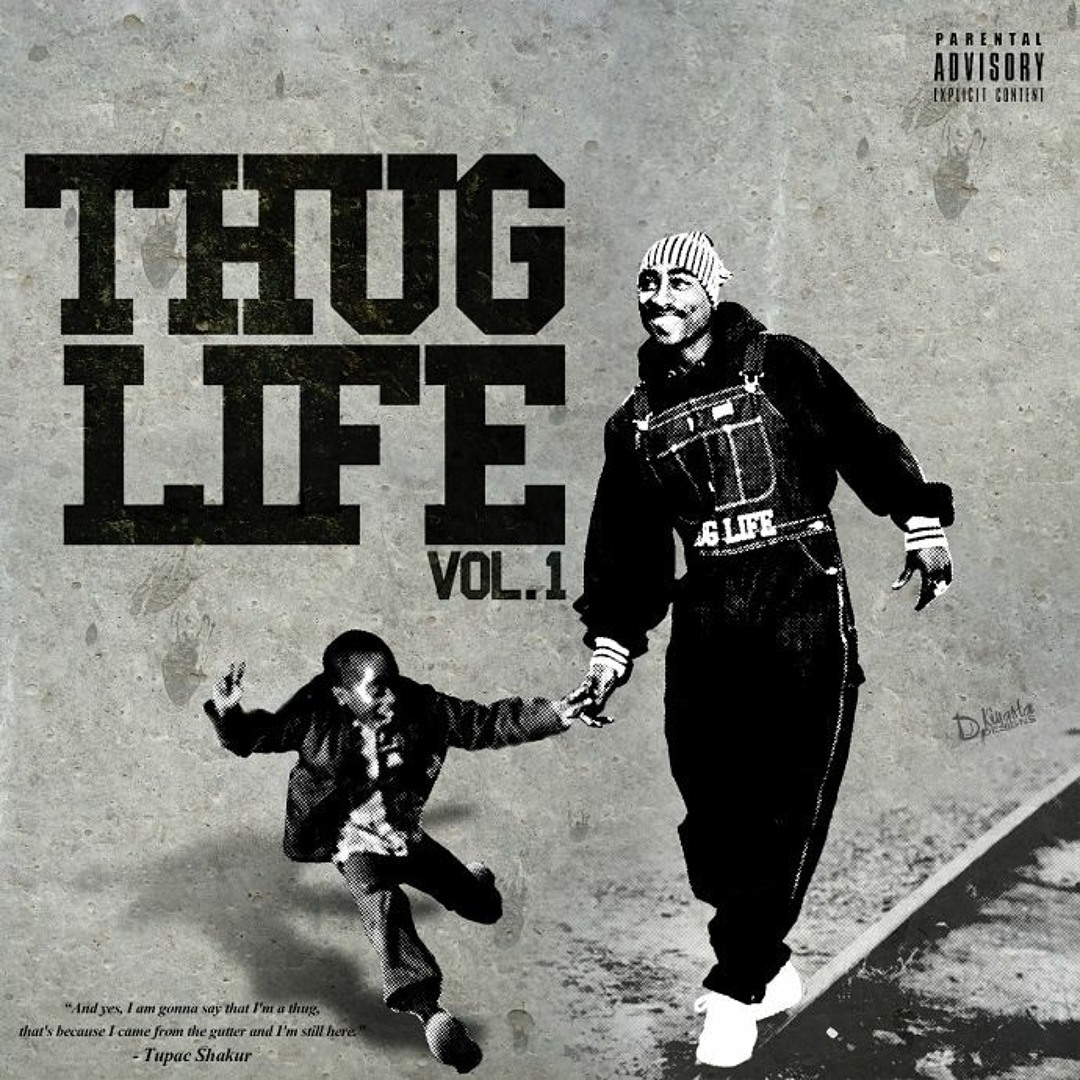 thumbnail image 2 of Thug Life & 2Pac: Thug Life - Volume 1 (CD, Album) - Very Good Condition 2 of 6