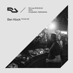 RA Live - 2019.20.04 - Ben Klock (House set), DGTL Amsterdam