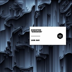 LUM069 Diskotød - Blechtrommel (Original Mix)