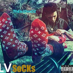 lv socks / blue cheese