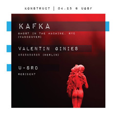 KAFKA - Konstruct at Underground SF DJ Set [2019.04.25]