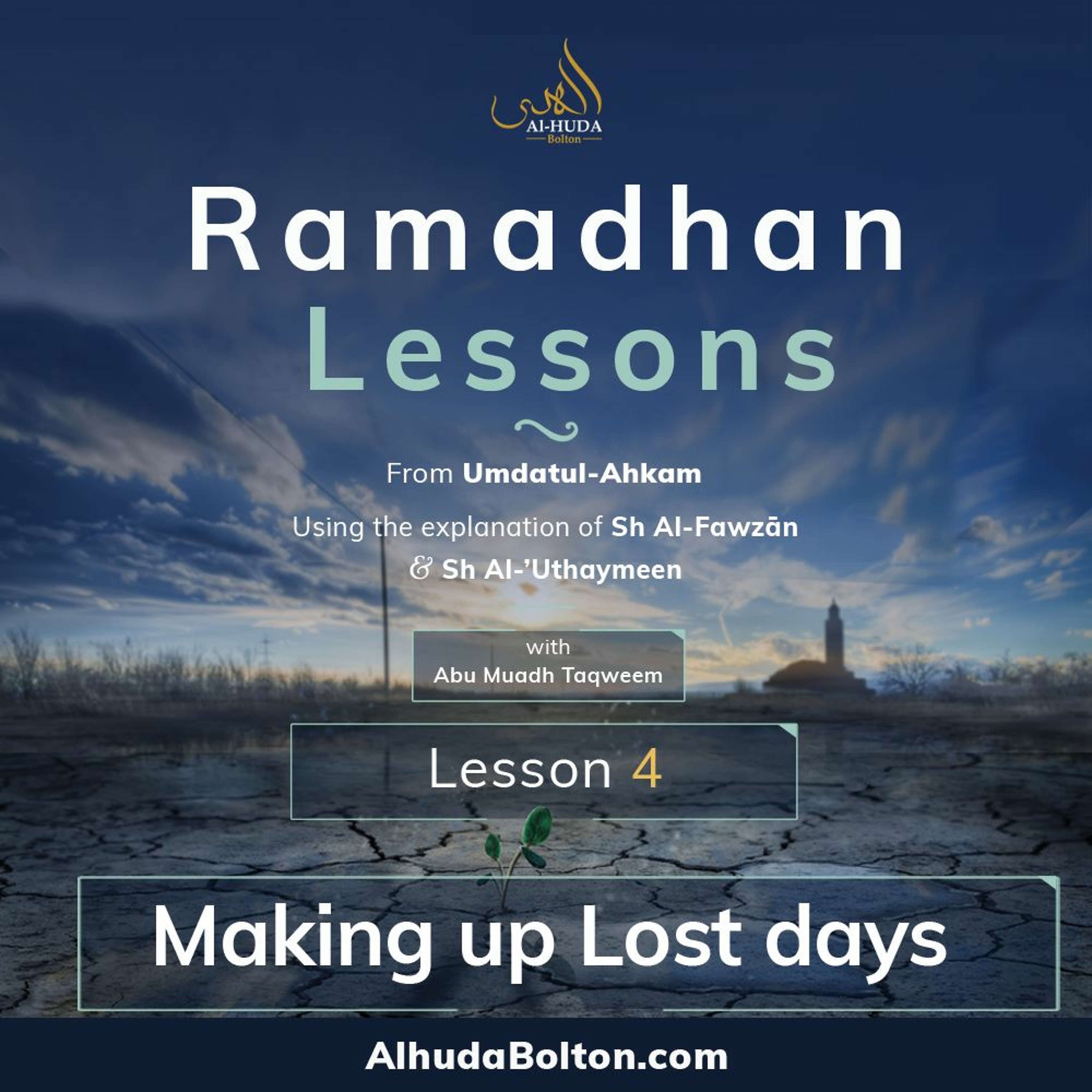 Ramadhan Lesson 4 Making Up Lost Days