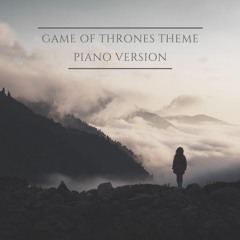 Game Of Thrones Theme - Piano Version