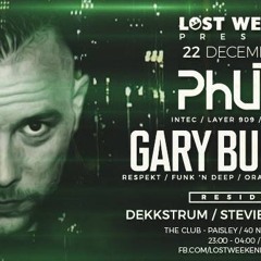 Gary Burrows Live @ Lost Weekend , The Club Paisley Glasgow