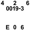 0019-3 E6 0019-3 E6