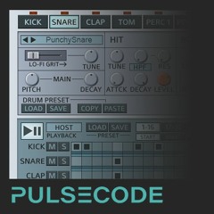 PulseCode Drum Machine - Stealth
