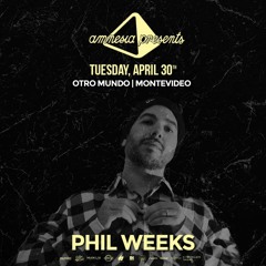 Phil Weeks @ Amnesia Tour - Montevideo (30.04.2019)