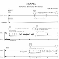 enSNARE for snare drum and electronics