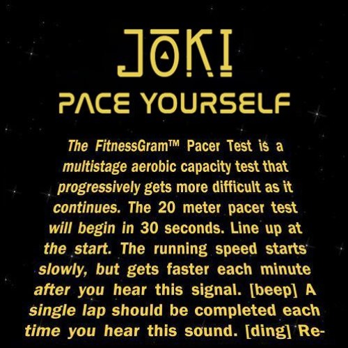 Stream Pace Yourself By Joki 蒸気 Listen Online For Free On Soundcloud - fitnessgram pacer test laps roblox id