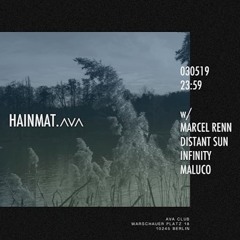HAINMAT @ AVA Berlin 030519 (Vinyl Only)