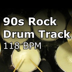 90s Rock Drum Track   118 BPM [Drum Loop "Re-Arrangement - 1]