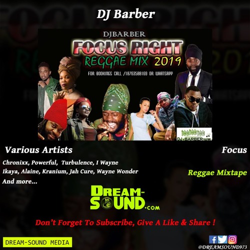 DJ Barber  - Focus Right (Reggae Mixtape 2019)