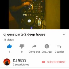 SET DJ GESS DEEP HOUSE (RELAX) COMODORO RIVADAVIA