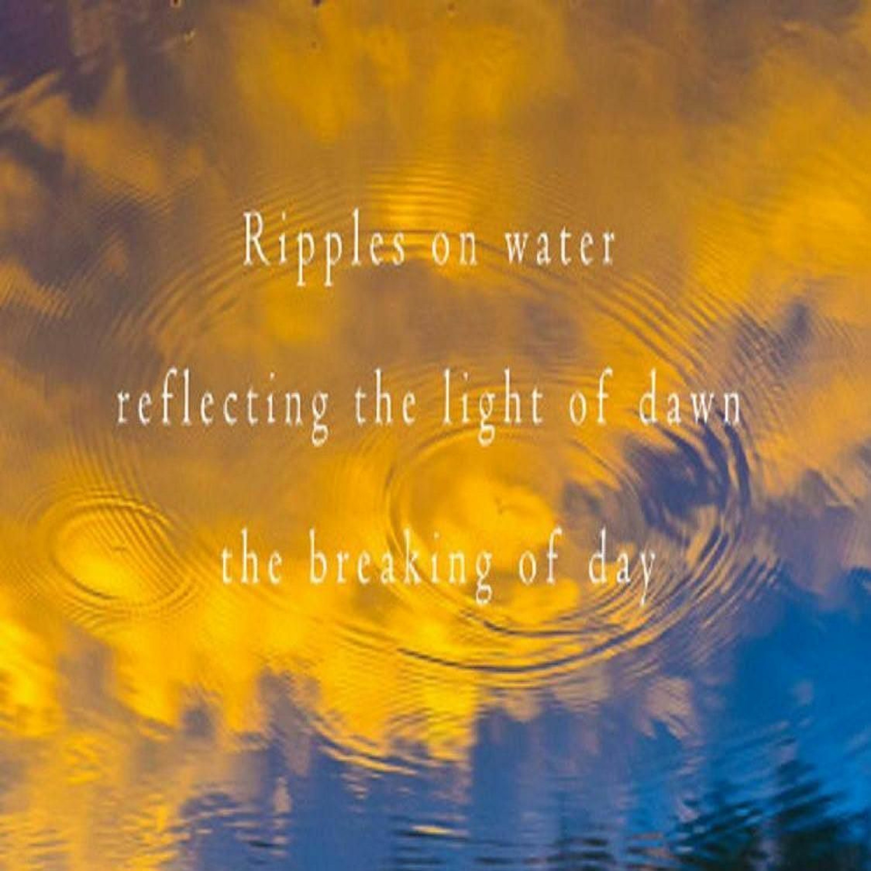 Ripples On Water Reflecting The Light Of Dawn (Naviarhaiku 279) episode artwork