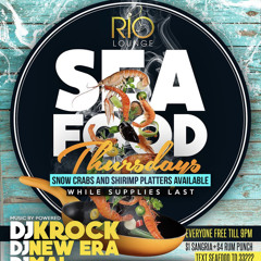 SEAFOOD THURSDAYS @ RIO LOUNGE LIVE 5 09 19