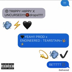 TRIIPPY HIIPPY x UNCURSED x TEARSTAIN - BLOODED CHAIN$