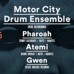 DJ Gwen @Days with Motor City Drum Ensemble.