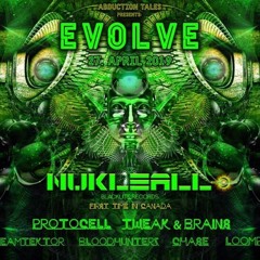Tweak&Brains Dj set @ Evolve with Nukleall