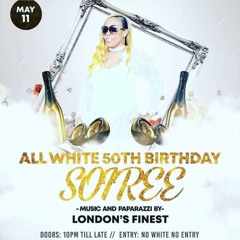 CRYSTAL BLUE SOUND @ JUJU BRITISH 50th ALL WHITE PARTY SAT 11th MAY 2019