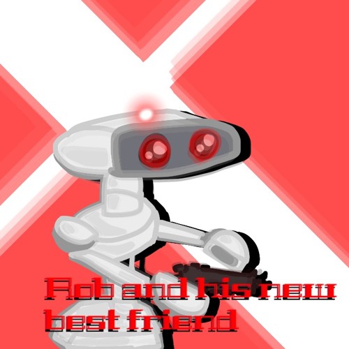 Rob and his new best friend but its super low quality