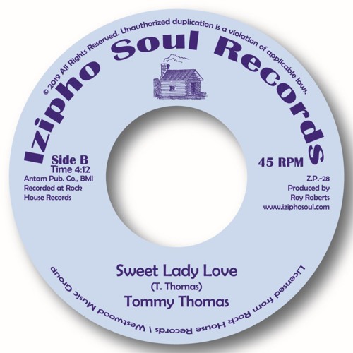 TOMMY THOMAS - SWEET LADY LOVE