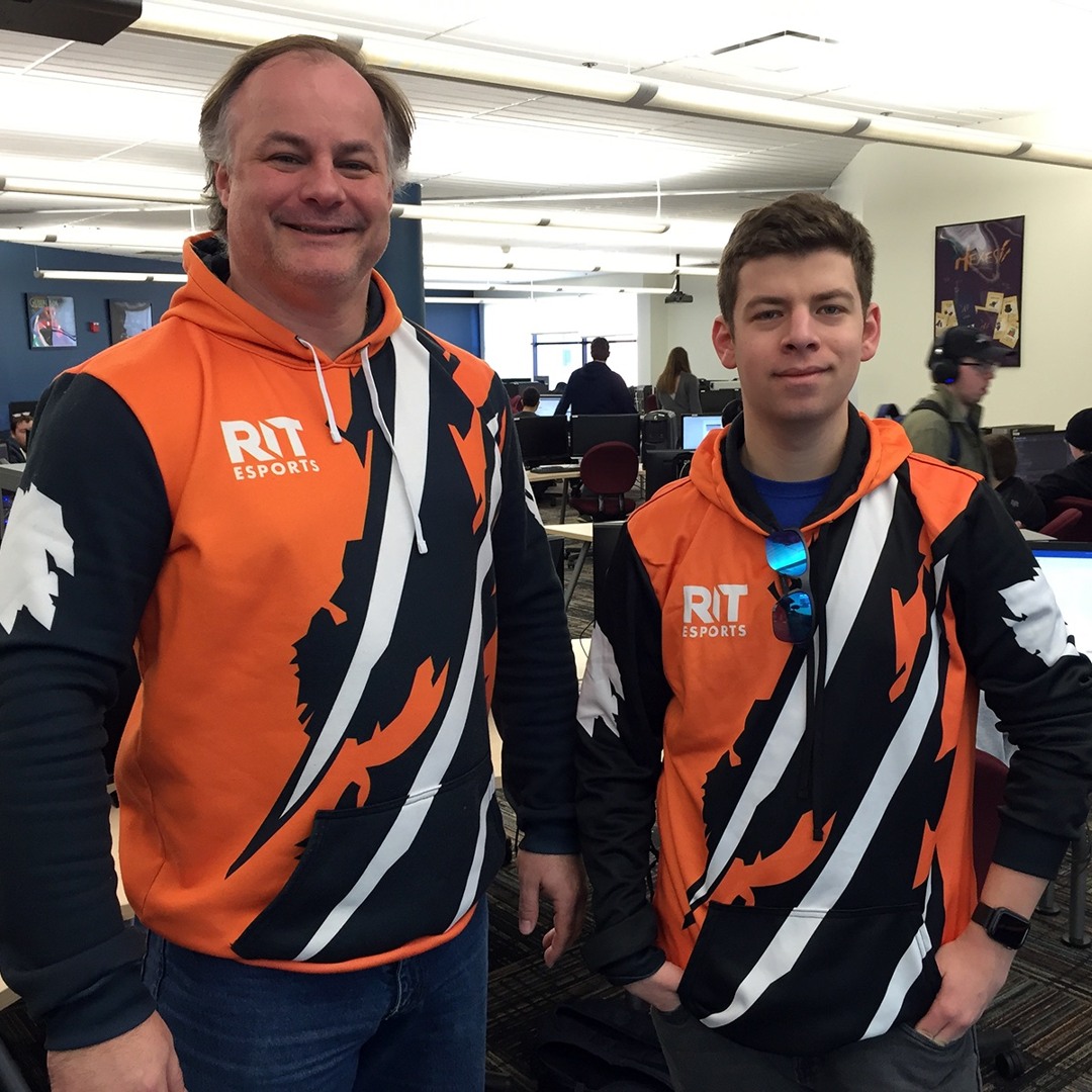 Jon Freckleton Rit Stream episode Intersections: The RIT Podcast Ep. 15: Esports Levels Up ...