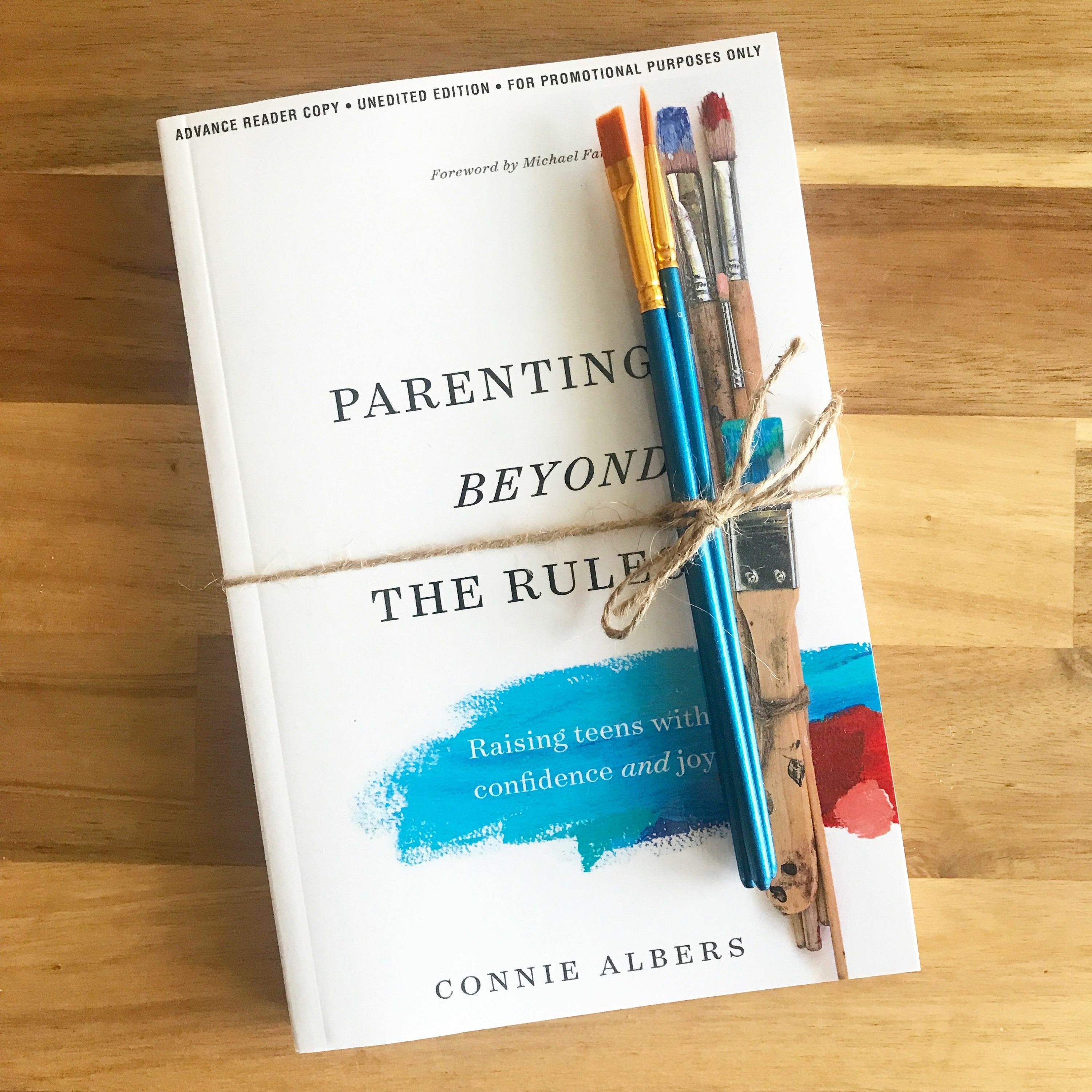 Author, Connie Albers, & New Book "Parenting Beyond the Rules""