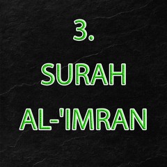 3. 'Ali 'Imran 32-37 (Interpretation Of The Quran By Nouman Ali Khan)