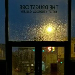 A storm turns the room