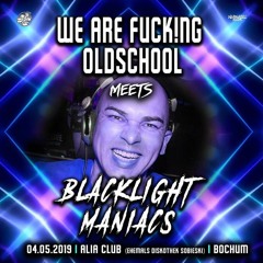 Kahlkopf HC @ We are fuck!ng Oldschool meets Blacklight Maniacs 2019