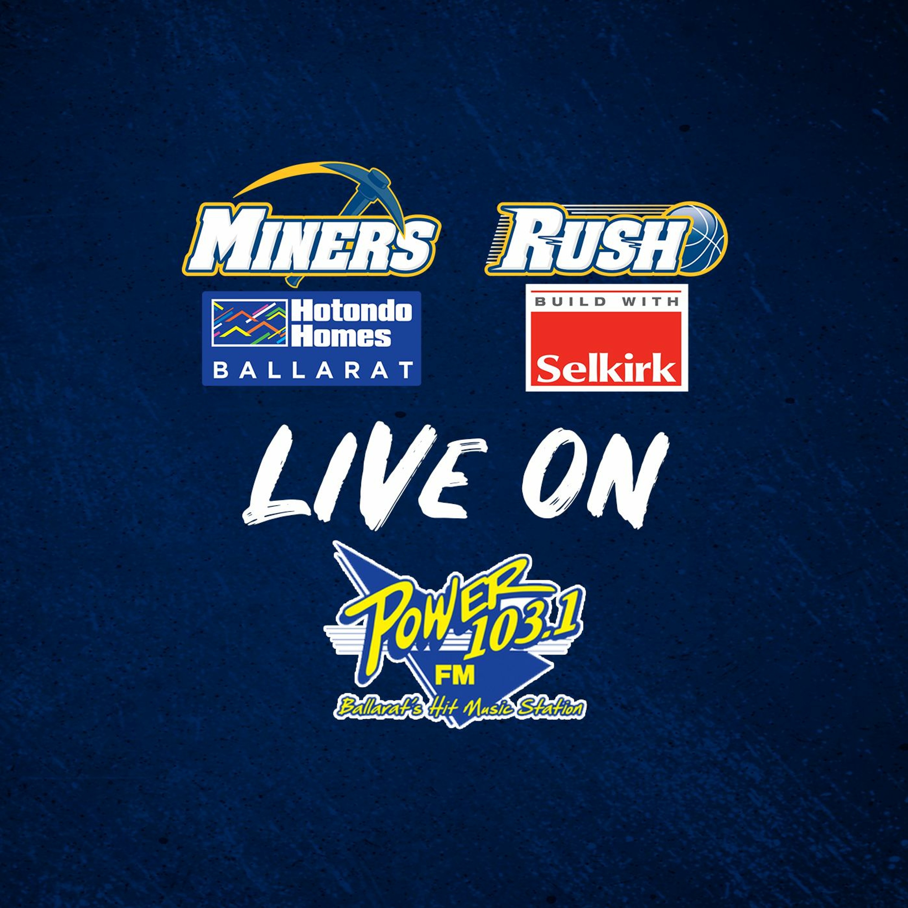 Miners and Rush players on Power 103.1FM
