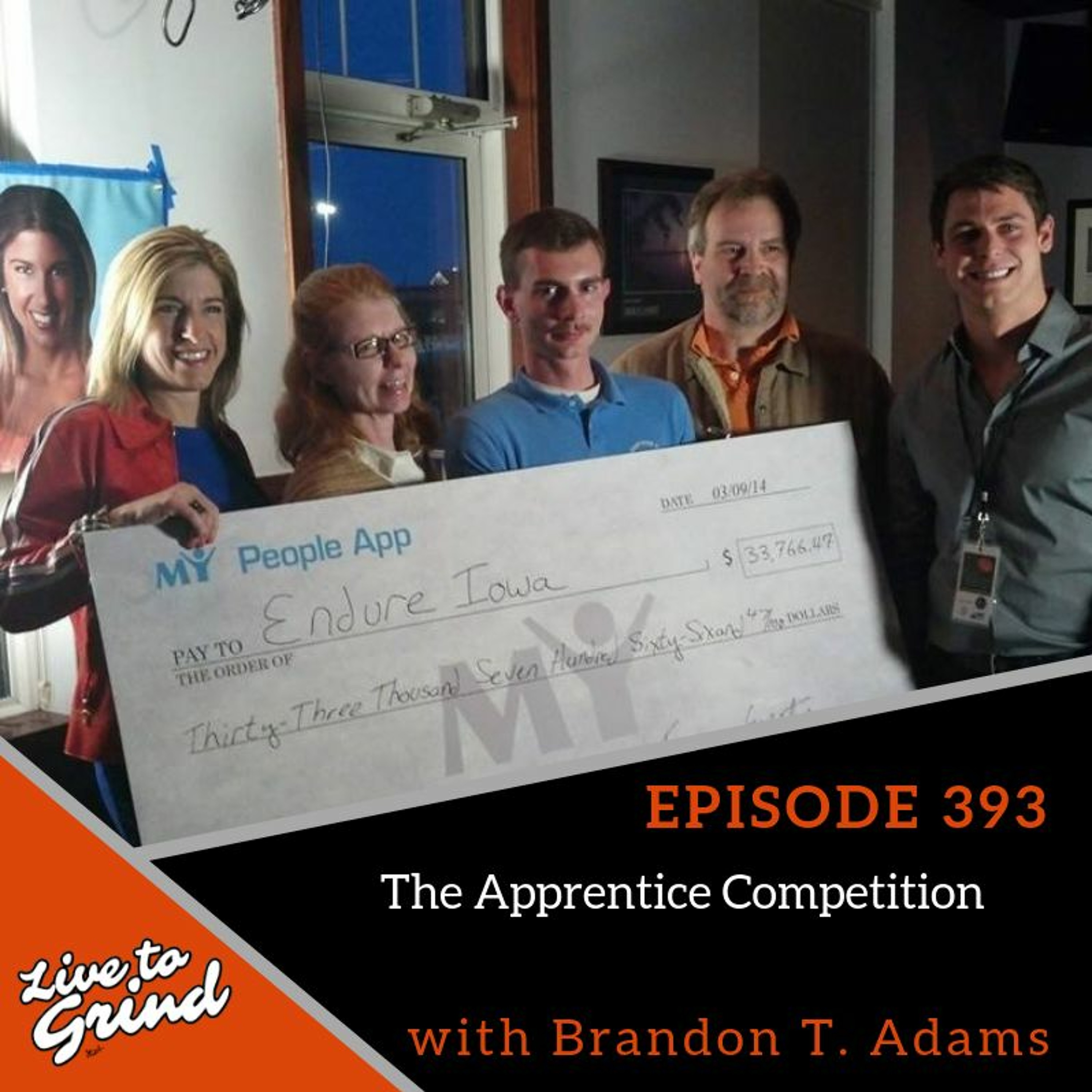 Ep 393: The Apprentice Competition With Brandon T. Adams episode artwork