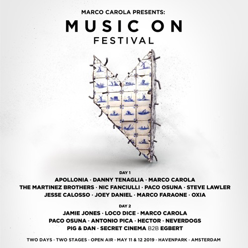 Oxia+Marco Carola Music On Festival 2019 Day 1