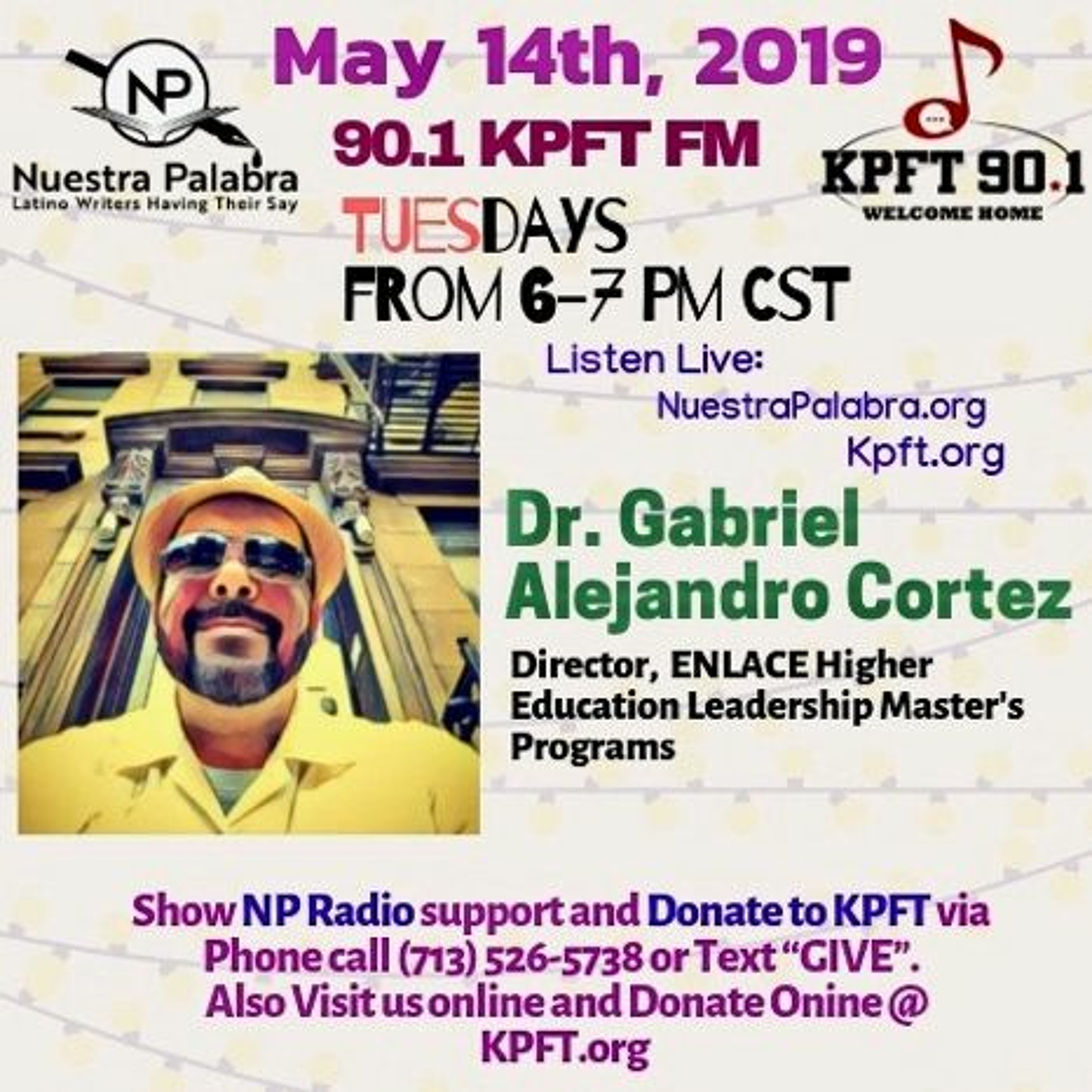 Nuestra Palabra: Latino Writers Have Their Say w/ Tony Diaz