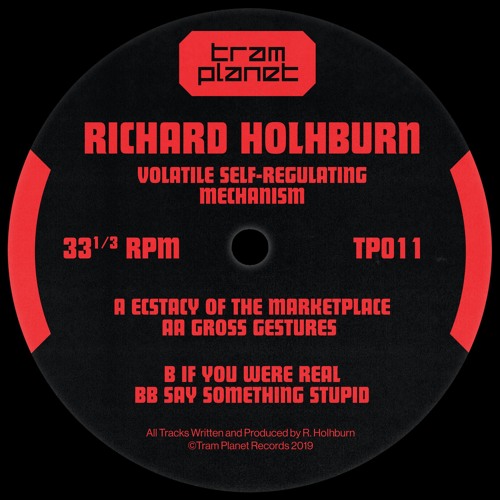 PREMIERE : Richard Holhburn - Gross Gestures