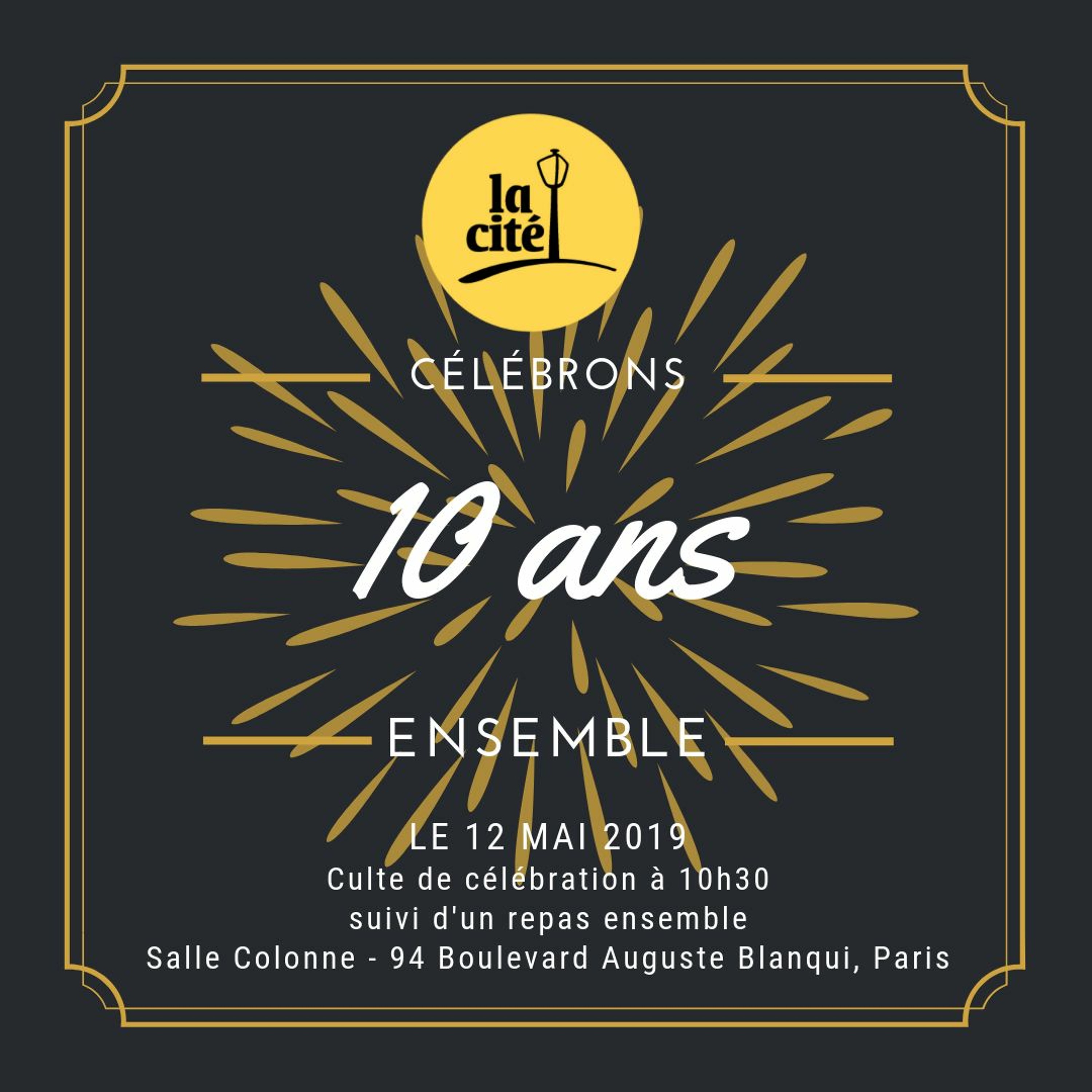 12.05.2019 - célébration de nos 10 ans - témoignages et "nos prochains 10 ans" episode artwork